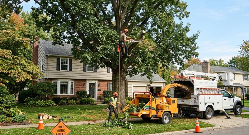 Birch Tree Pruning in Pottstown, PA
