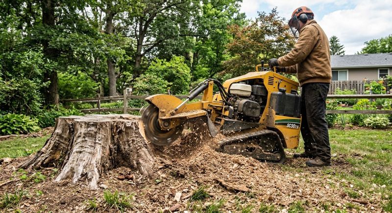 Stump Cutting in Calvert County, MD